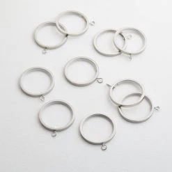 Madura Rideaux Et Voilages Anneau Ø2,9 Cm Aluminium