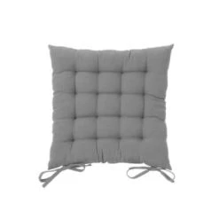 Wadiga Housses De Chaises Et Galettes De Chaises Coussin De Chaise Carré Marron - 40x40x7cm -Housses de canapé Soldes coussin de chaise carre gris 40x40x7cm