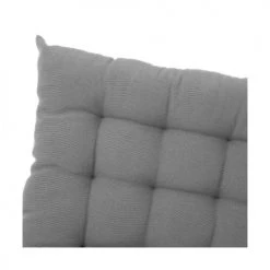 Wadiga Housses De Chaises Et Galettes De Chaises Coussin De Chaise Carré Gris - 40x40x7cm -Housses de canapé Soldes coussin de chaise carre gris 40x40x7cm 8