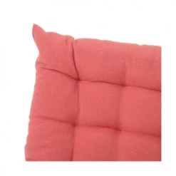 Wadiga Housses De Chaises Et Galettes De Chaises Coussin De Chaise Carré Rose - 40x40x7cm -Housses de canapé Soldes coussin de chaise carre rose 40x40x7cm 3