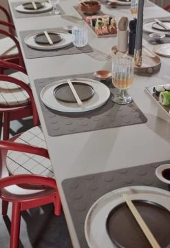 OYOY Living Design Housses De Chaises Et Galettes De Chaises Coussin De Siège Blanc En Coton Ø38x2,5cm -Housses de canapé Soldes coussin de siege blanc en coton oe38x2 5cm 3