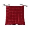 Home Maison Housses De Chaises Et Galettes De Chaises Galette De Chaise à Effet Velours Coton Rouge 40 X 40 1 Home Maison Housses De Chaises Et Galettes De Chaises Galette De Chaise à Effet Velours Coton Rouge 40 X 40 -Housses de canapé Soldes galette de chaise a effet velours coton rouge 40 x 40