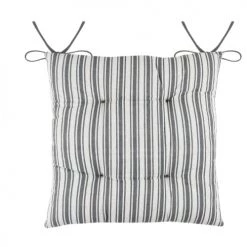 Home Maison Housses De Chaises Et Galettes De Chaises Galette De Chaise Avec Monogramme Coton Ecru 40 X 40 -Housses de canapé Soldes galette de chaise avec monogramme coton ecru 40 x 40 2