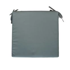 Home Maison Housses De Chaises Et Galettes De Chaises Galette De Chaise Carré En Fibre Synthétique Gris 40x40 -Housses de canapé Soldes galette de chaise carre en fibre synthetique gris 40x40 4