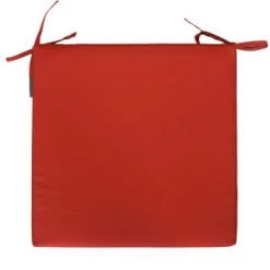 Home Maison Housses De Chaises Et Galettes De Chaises Galette De Chaise Carré En Fibre Synthétique Bleu 40x40 -Housses de canapé Soldes galette de chaise carre en fibre synthetique orange 40x40 1
