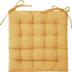 Home Maison Housses De Chaises Et Galettes De Chaises Galette De Chaise Imprimée Et Matelassée à Nouette -Housses de canapé Soldes galette de chaise imprimee et matelassee a nouette 1