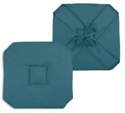 Home Maison Housses De Chaises Et Galettes De Chaises Galette De Chaise Italienne Et Unie Polyester Gris 40 X 40 -Housses de canapé Soldes galette de chaise italienne et unie polyester turquoise 40 x 40 4
