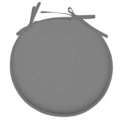 Stof Housses De Chaises Et Galettes De Chaises Galette De Chaise Polyester Bleu Canard D40cm -Housses de canapé Soldes galette de chaise polyester gris souris d40cm 18