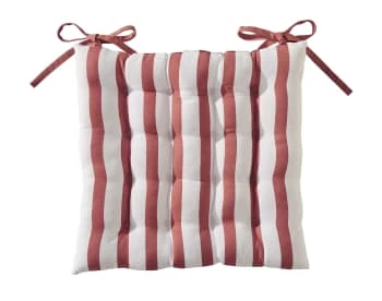 Becquet Housses De Chaises Et Galettes De Chaises Galette De Chaise Réversible Bleu Orage 40x40 En Coton 7 Becquet Housses De Chaises Et Galettes De Chaises Galette De Chaise Réversible Bleu Orage 40x40 En Coton – Image 5