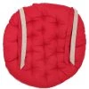 Home Maison Housses De Chaises Et Galettes De Chaises Galette De Chaise Ronde En Coton Rouge D40 -Housses de canapé Soldes galette de chaise ronde en coton rouge d40 3