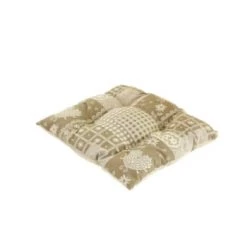 Grenier Alpin Housses De Chaises Et Galettes De Chaises Galette De Chaise Style Montagne Veneto Marron -Housses de canapé Soldes galette de chaise style montagne veneto taupe 2