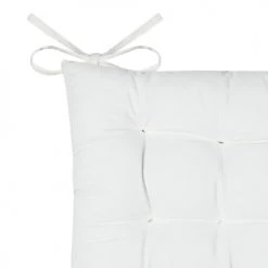 Home Maison Housses De Chaises Et Galettes De Chaises Galette De Chaise Unie Et Classique Coton Ecru 38 X 38 -Housses de canapé Soldes galette de chaise unie et classique coton ecru 38 x 38 6