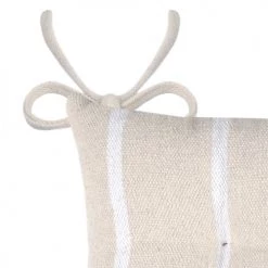 Lovely Casa Housses De Chaises Et Galettes De Chaises Galettes De Chaise 5 Points Blanc Coton 40x40cm - Lot De 4 -Housses de canapé Soldes galettes de chaise 5 points blanc coton 40x40cm lot de 4 1