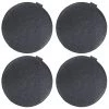 Magma Housses De Chaises Et Galettes De Chaises Galettes De Chaise Anthracite Chiné Imitation Feutre- Lot De 4 -Ø 35cm -Housses de canapé Soldes galettes de chaise anthracite chine imitation feutre lot de 4 oe 35cm 1