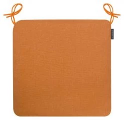 Magma Housses De Chaises Et Galettes De Chaises Galettes De Chaises Confort Exterieur à Nouer Orange - Lot De 4-44x44 -Housses de canapé Soldes galettes de chaises confort exterieur a nouer orange lot de 4 44x44 4