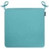 Magma Housses De Chaises Et Galettes De Chaises Galettes De Chaises Confort Exterieur à Nouer Turquoise-Lot De 4-44x44 -Housses de canapé Soldes galettes de chaises confort exterieur a nouer turquoise lot de 4 44x44 2