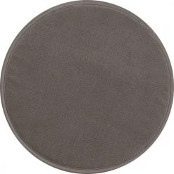 Magma Housses De Chaises Et Galettes De Chaises Galettes De Chaises Rondes Taupe Bi-matière-Lot De 4 - Env.Ø 35cm -Housses de canapé Soldes galettes de chaises rondes taupe bi matiere lot de 4 env oe 35cm 2