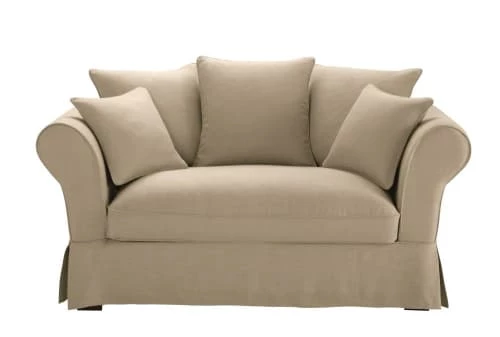 Maisons Du Monde Housses De Canapé Housse De Canapé 2 Places En Lin Beige Ficelle 3 Maisons Du Monde Housses De Canapé Housse De Canapé 2 Places En Lin Beige Ficelle