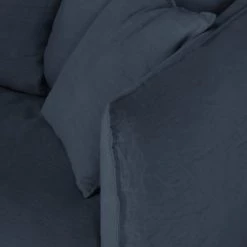 Maisons Du Monde Housses De Canapé Housse De Canapé 2 Places En Lin Froissé Bleu Nuit -Housses de canapé Soldes housse de canape 2 places en lin froisse bleu nuit 1000 0 20 204323 4