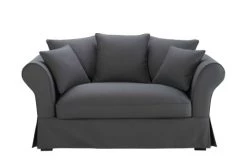 Maisons Du Monde Housses De Canapé Housse De Canapé 2 Places Gris Ardoise