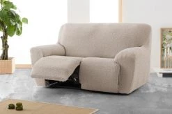 Eysa Housses De Canapé Housse De Canapé 2 Places Relax Extensible écru 150 - 200 -Housses de canapé Soldes housse de canape 2 places relax extensible ecru 150 200 2