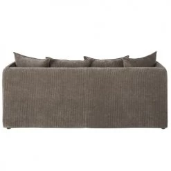 Maisons Du Monde Housses De Canapé Housse De Canapé 3/4 Places En Velours Côtelé Marron écorce -Housses de canapé Soldes housse de canape 3 4 places en velours cotele marron ecorce 1000 15 4 221814 4