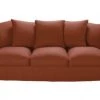 Maisons Du Monde Housses De Canapé Housse De Canapé 4/5 Places En Lin Froissé Terracotta -Housses de canapé Soldes housse de canape 4 5 places en lin froisse terracotta 1000 0 33 204459 1
