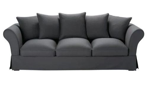 Maisons Du Monde Housses De Canapé Housse De Canapé 4/5 Places Gris Ardoise 3 Maisons Du Monde Housses De Canapé Housse De Canapé 4/5 Places Gris Ardoise