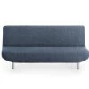 Eysa Housses De Canapé Housse De Canapé Click Clack Extensible Bleu 180 - 230 Cm -Housses de canapé Soldes housse de canape click clack extensible bleu 180 230 cm