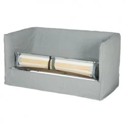 Maisons Du Monde Housses De Canapé Housse De Canapé Convertible 2 Places En Lin Froissé Gris Anthracite -Housses de canapé Soldes housse de canape convertible 2 places en lin froisse gris anthracite 1000 4 24 204327 1