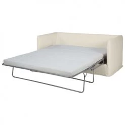 Maisons Du Monde Housses De Canapé Housse De Canapé Convertible 3/4 Places En Lin Froissé Blanc -Housses de canapé Soldes housse de canape convertible 3 4 places en lin froisse blanc 1000 15 35 204338 3