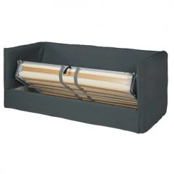 Maisons Du Monde Housses De Canapé Housse De Canapé Convertible 3/4 Places En Lin Froissé Gris Anthracite -Housses de canapé Soldes housse de canape convertible 3 4 places en lin froisse gris anthracite 1000 7 3 204347 2