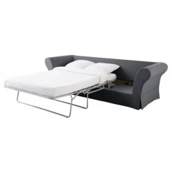 Maisons Du Monde Housses De Canapé Housse De Canapé D'angle Convertible 6 Places (matelas 12 Cm) Gris Ardoise -Housses de canapé Soldes housse de canape d angle convertible 6 places matelas 12 cm gris ardoise 1000 12 7 212223 4