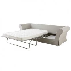 Maisons Du Monde Housses De Canapé Housse De Canapé D'angle Convertible 6 Places (matelas 12 Cm) Gris Clair -Housses de canapé Soldes housse de canape d angle convertible 6 places matelas 12 cm gris clair 1000 14 9 212225 3