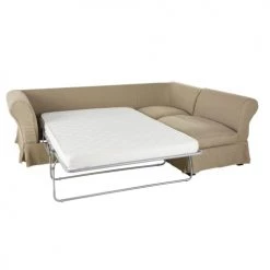 Maisons Du Monde Housses De Canapé Housse De Canapé D'angle Convertible En Lin Froissé Beige Ficelle -Housses de canapé Soldes housse de canape d angle convertible en lin froisse beige ficelle 1000 13 5 204472 2