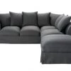 Maisons Du Monde Housses De Canapé Housse De Canapé D'angle Fixe Et Convertible 6 Places (matelas 6 Cm) Gris Ardoise -Housses de canapé Soldes housse de canape d angle fixe et convertible 6 places matelas 6 cm gris ardoise 1000 7 2 212218 1