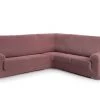 Eysa Housses De Canapé Housse De Canapé En Coin 3+1 Places Bordeaux 450 Cm -Housses de canapé Soldes housse de canape en coin 3 1 places bordeaux 450 cm