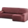Eysa Housses De Canapé Housse De Canapé En L Droite Extensible Bordeaux 250 - 360 Cm