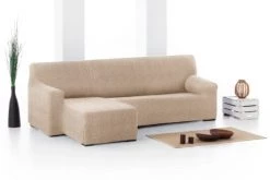 Eysa Housses De Canapé Housse De Canapé En L Gauche B/c Beige 250 - 360 Cm -Housses de canapé Soldes housse de canape en l gauche b c beige 250 360 cm 2