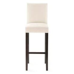 Maisons Du Monde Housses De Chaises Et Galettes De Chaises Housse De Chaise De Bar En Coton Mastic -Housses de canapé Soldes housse de chaise de bar en coton ivoire boston 1000 14 9 147404 2 2