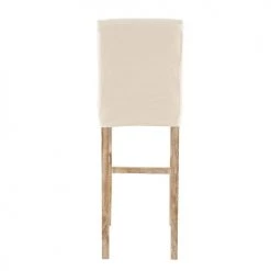 Maisons Du Monde Housses De Chaises Et Galettes De Chaises Housse De Chaise De Bar En Lin -Housses de canapé Soldes housse de chaise de bar en lin 1000 14 16 203130 3