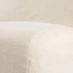 Maisons Du Monde Housses De Chaises Et Galettes De Chaises Housse De Chaise De Bar En Lin -Housses de canapé Soldes housse de chaise de bar en lin 1000 14 16 203130 4