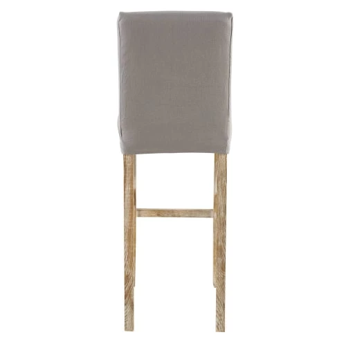 Maisons Du Monde Housses De Chaises Et Galettes De Chaises Housse De Chaise De Bar En Lin Gris 5 Maisons Du Monde Housses De Chaises Et Galettes De Chaises Housse De Chaise De Bar En Lin Gris – Image 3