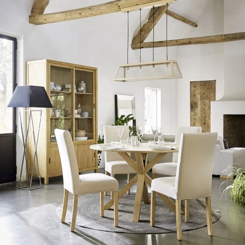 Maisons Du Monde Housses De Chaises Et Galettes De Chaises Housse De Chaise En Coton Beige Mastic 47x57 7 Maisons Du Monde Housses De Chaises Et Galettes De Chaises Housse De Chaise En Coton Beige Mastic 47x57 – Image 5