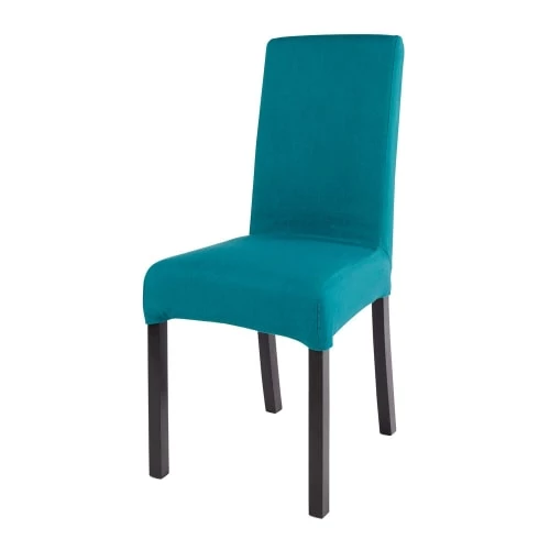 Maisons Du Monde Housses De Chaises Et Galettes De Chaises Housse De Chaise En Coton Bleu Canard 41x70 3 Maisons Du Monde Housses De Chaises Et Galettes De Chaises Housse De Chaise En Coton Bleu Canard 41x70