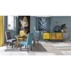 Maisons Du Monde Housses De Chaises Et Galettes De Chaises Housse De Chaise En Coton Bleu Canard 41x70 13 Maisons Du Monde Housses De Chaises Et Galettes De Chaises Housse De Chaise En Coton Bleu Canard 41x70 -Housses de canapé Soldes housse de chaise en coton bleu canard 41x70 1000 16 12 177870 6