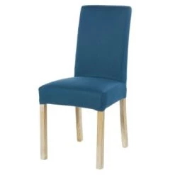 Maisons Du Monde Housses De Chaises Et Galettes De Chaises Housse De Chaise En Lin Lavé Blanche 13 Maisons Du Monde Housses De Chaises Et Galettes De Chaises Housse De Chaise En Lin Lavé Blanche -Housses de canapé Soldes housse de chaise en lin lave bleu paon margaux 1000 15 21 189072 1