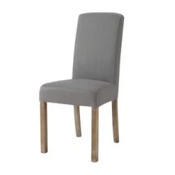 Maisons Du Monde Housses De Chaises Et Galettes De Chaises Housse De Chaise En Lin Lavé Blanche 11 Maisons Du Monde Housses De Chaises Et Galettes De Chaises Housse De Chaise En Lin Lavé Blanche -Housses de canapé Soldes housse de chaise en lin lave grise margaux 1000 1 40 147476 0