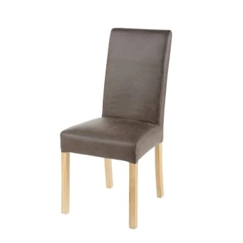 Maisons Du Monde Housses De Chaises Et Galettes De Chaises Housse De Chaise En Microfibre Chocolat 7 Maisons Du Monde Housses De Chaises Et Galettes De Chaises Housse De Chaise En Microfibre Chocolat – Image 5