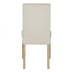 Maisons Du Monde Housses De Chaises Et Galettes De Chaises Housse De Chaise En Velours Beige, OEKO-TEX® -Housses de canapé Soldes housse de chaise en velours beige oeko tex 1000 9 4 222675 3